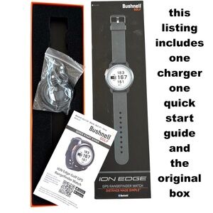 new USB charging cable BUSHNELL Golf ION ELITE or EDGE GPS WATCH CHARGER in box